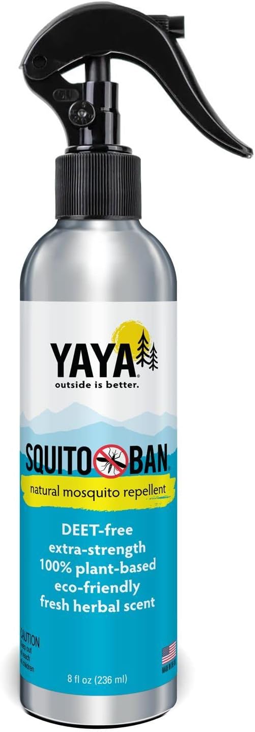 SQUITO BAN All-Natural Mosquito Repellent 8 oz