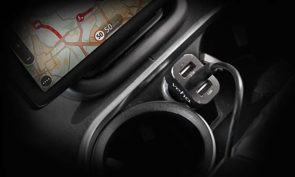 Triple USB 5V 5.1A Car Charger for all USB Charged Devices- smartphones, action cams, tablets, powerbanks, speakers etc