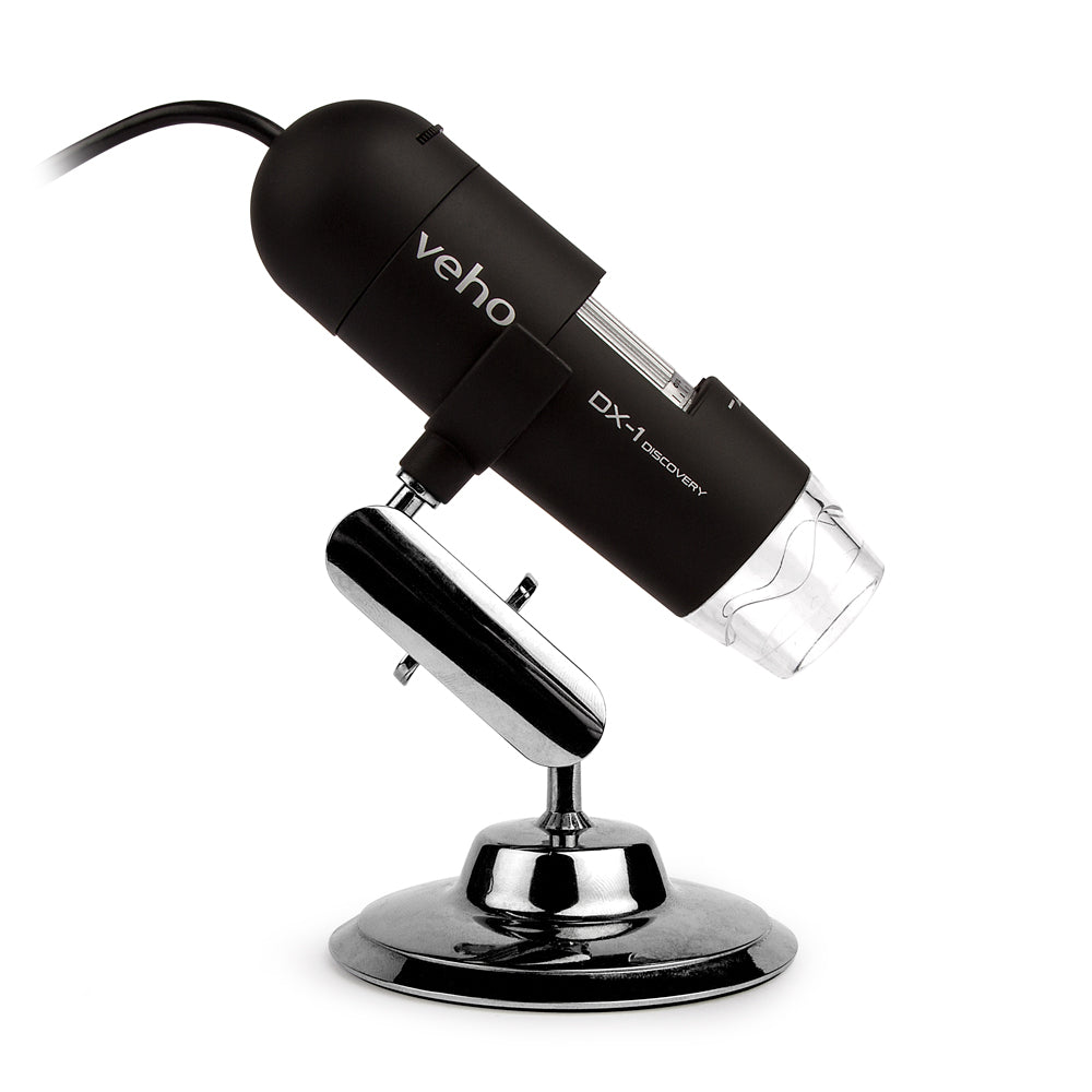 Veho DX-1 Discovery 200x USB Digital microscope with stand. 2MP
