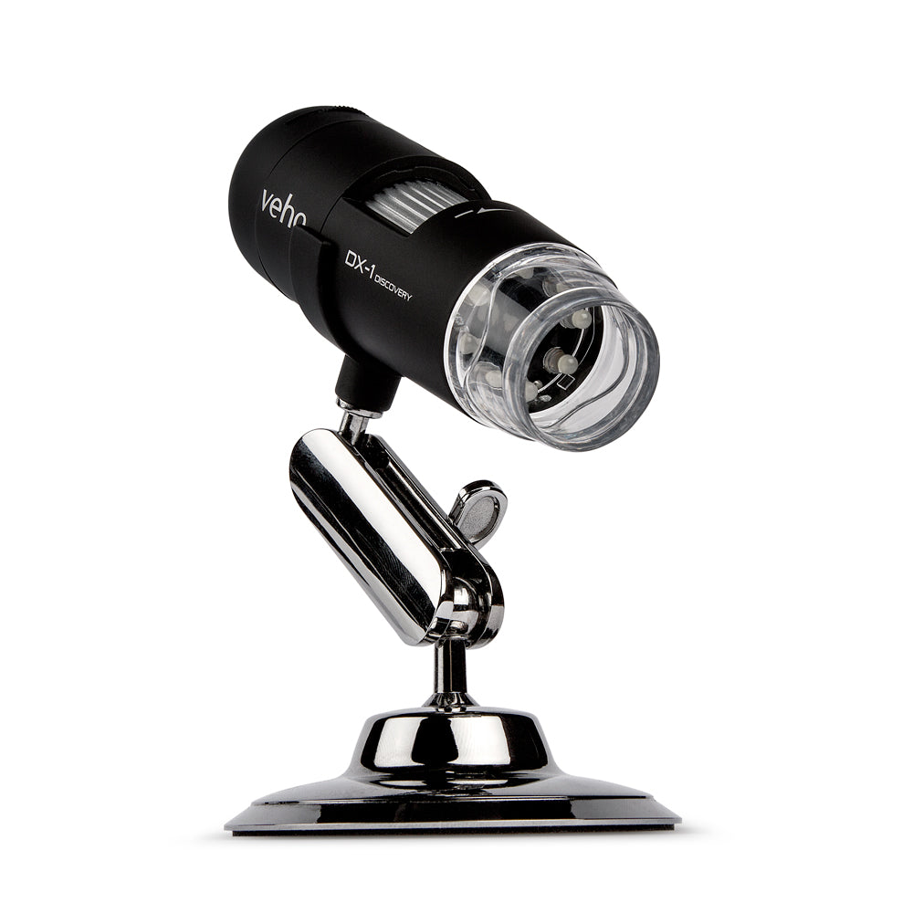 Veho DX-1 Discovery 200x USB Digital microscope with stand. 2MP