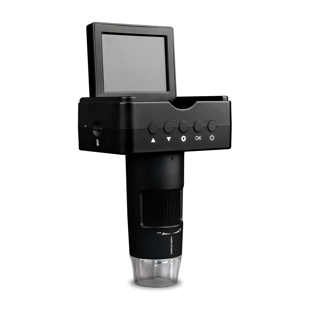 Veho DX-3 Discovery portable Digital microscope with LCD screen. 1080p HD. Up to 2000x digital zoom