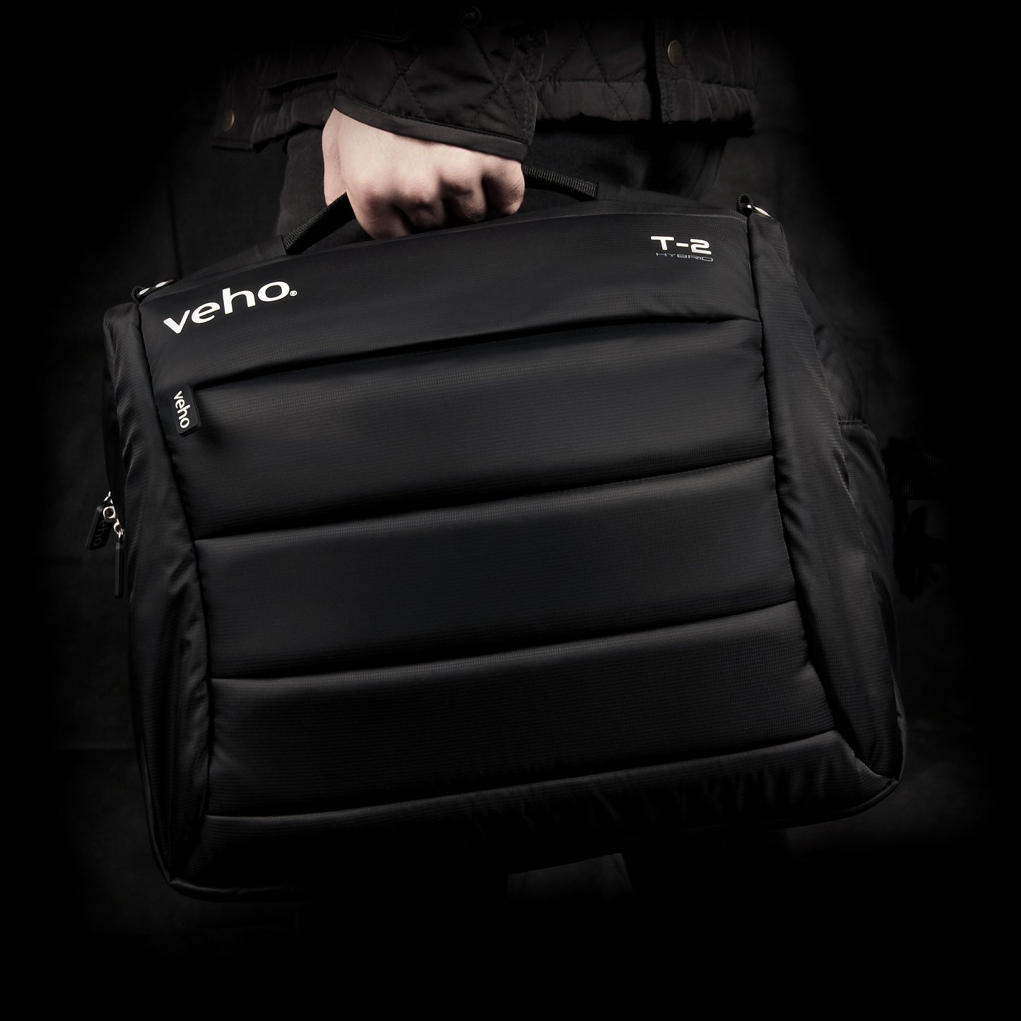 Veho VNB-001-T2 Hybrid Super Padded Bag with Rucksack / Backpack Option for Laptop / Notebook