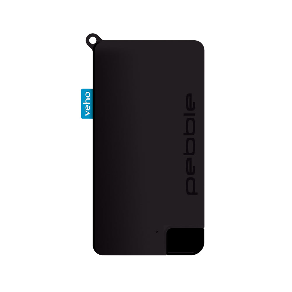 Veho Pebble POKKET 1000mah micro sized keyfob power bank - Black
