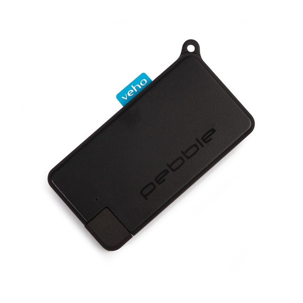 Veho Pebble POKKET 1000mah micro sized keyfob power bank - Black