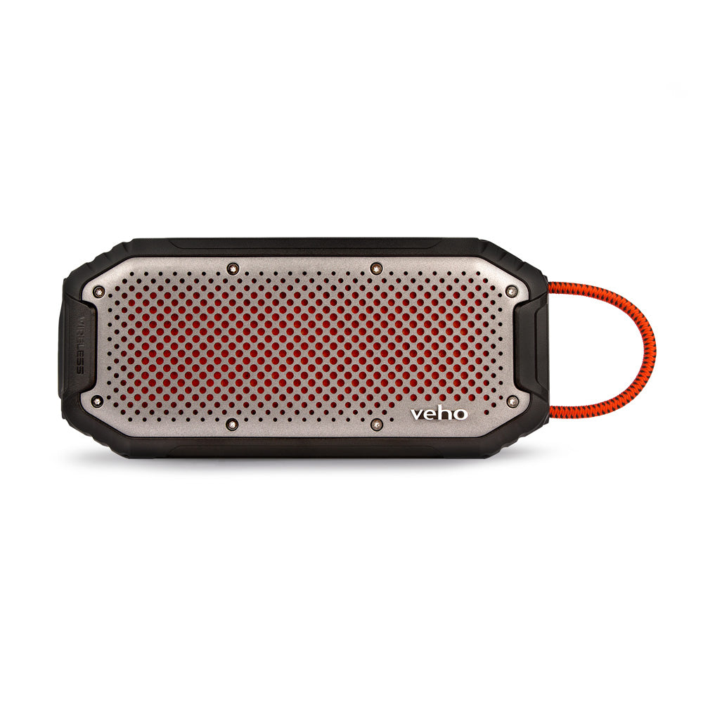 Veho MX-1 Rugged, water resistant portable bluetooth speaker with TWS and power bank