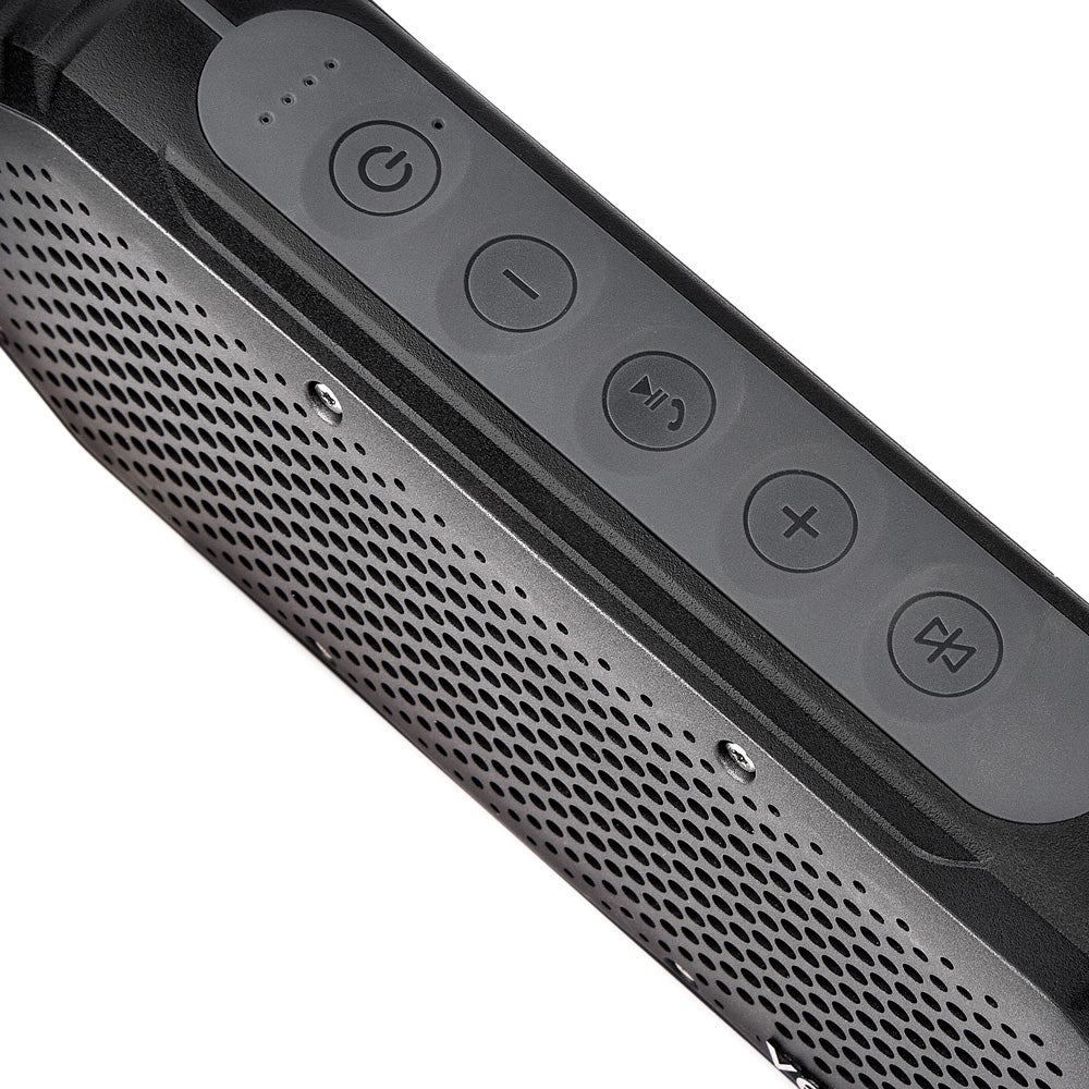 Veho MX-1 Rugged, water resistant portable bluetooth speaker with TWS and power bank