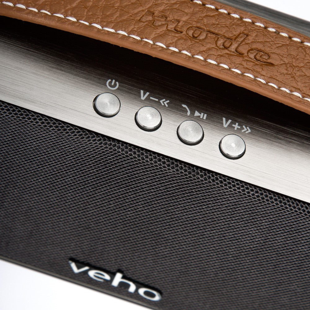 Veho MR-7 Mode Retro Bluetooth wireless speaker, 2x 4 Watts, 16 hour battery life with TWS