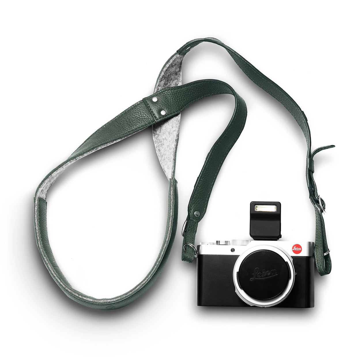 Leather Camera Strap - Scandinavian Leather & Wool Felt