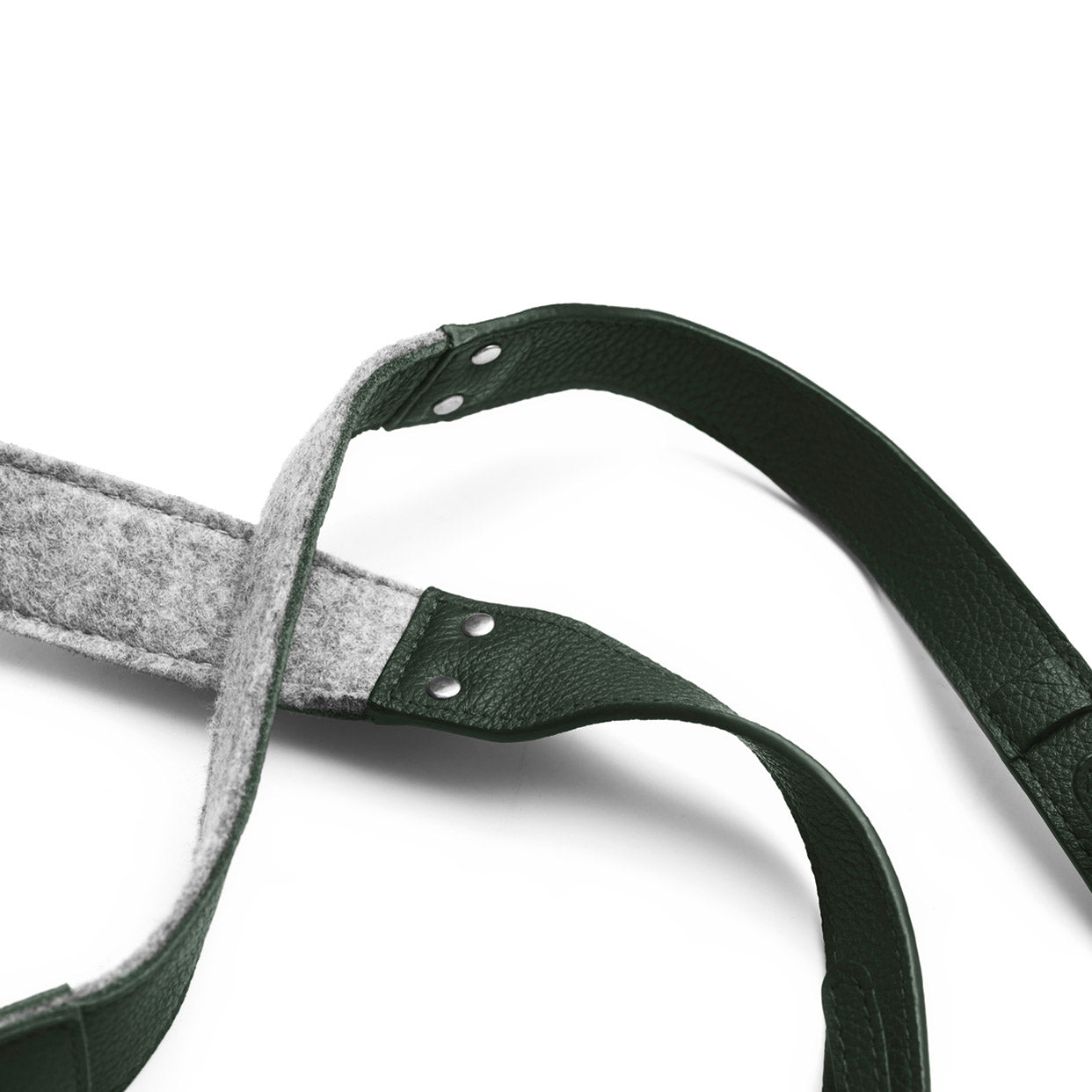 Leather Camera Strap - Scandinavian Leather & Wool Felt