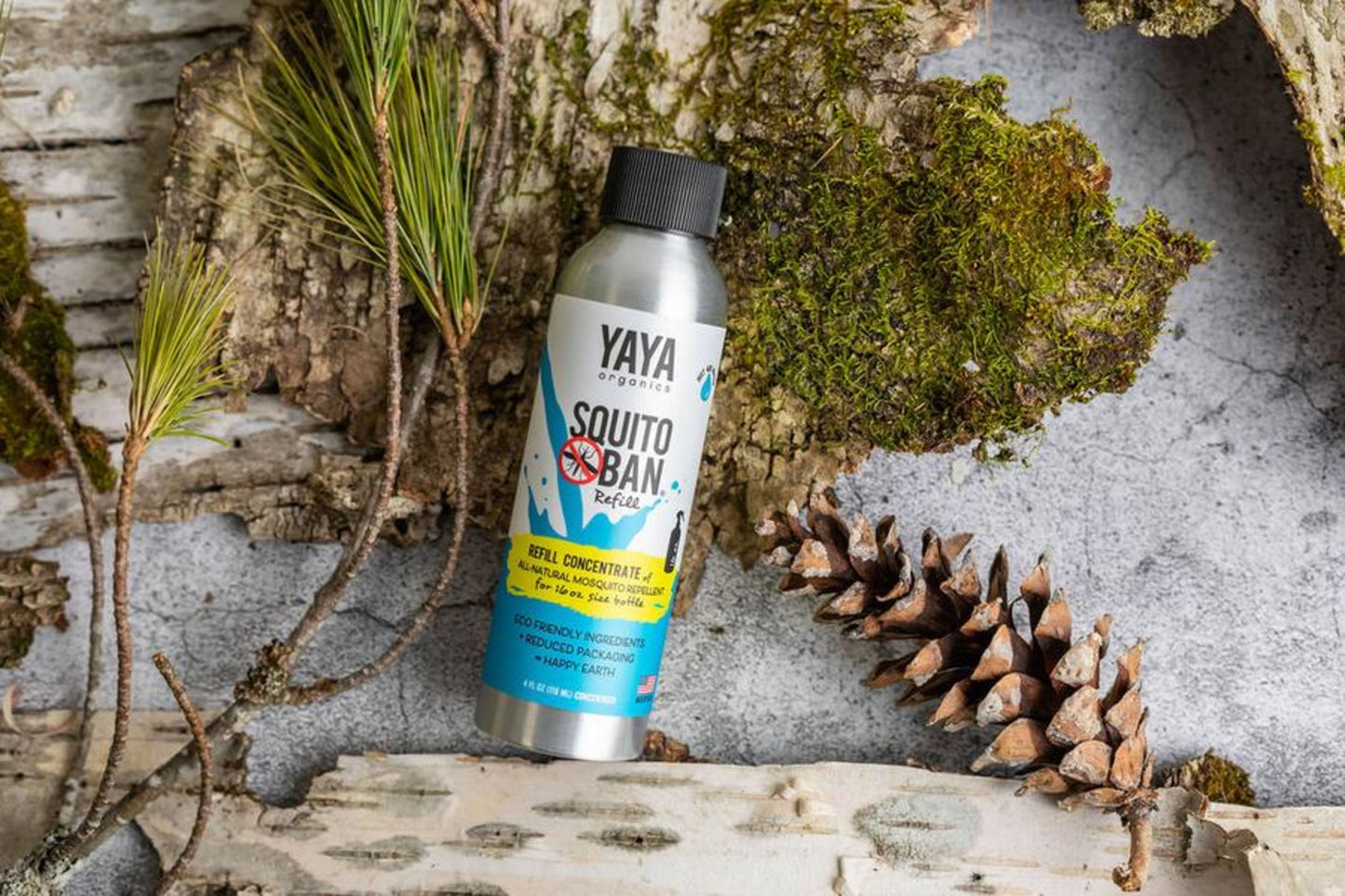 SQUITO BAN Refill Concentrate for 16 oz All-Natural Mosquito Repellent