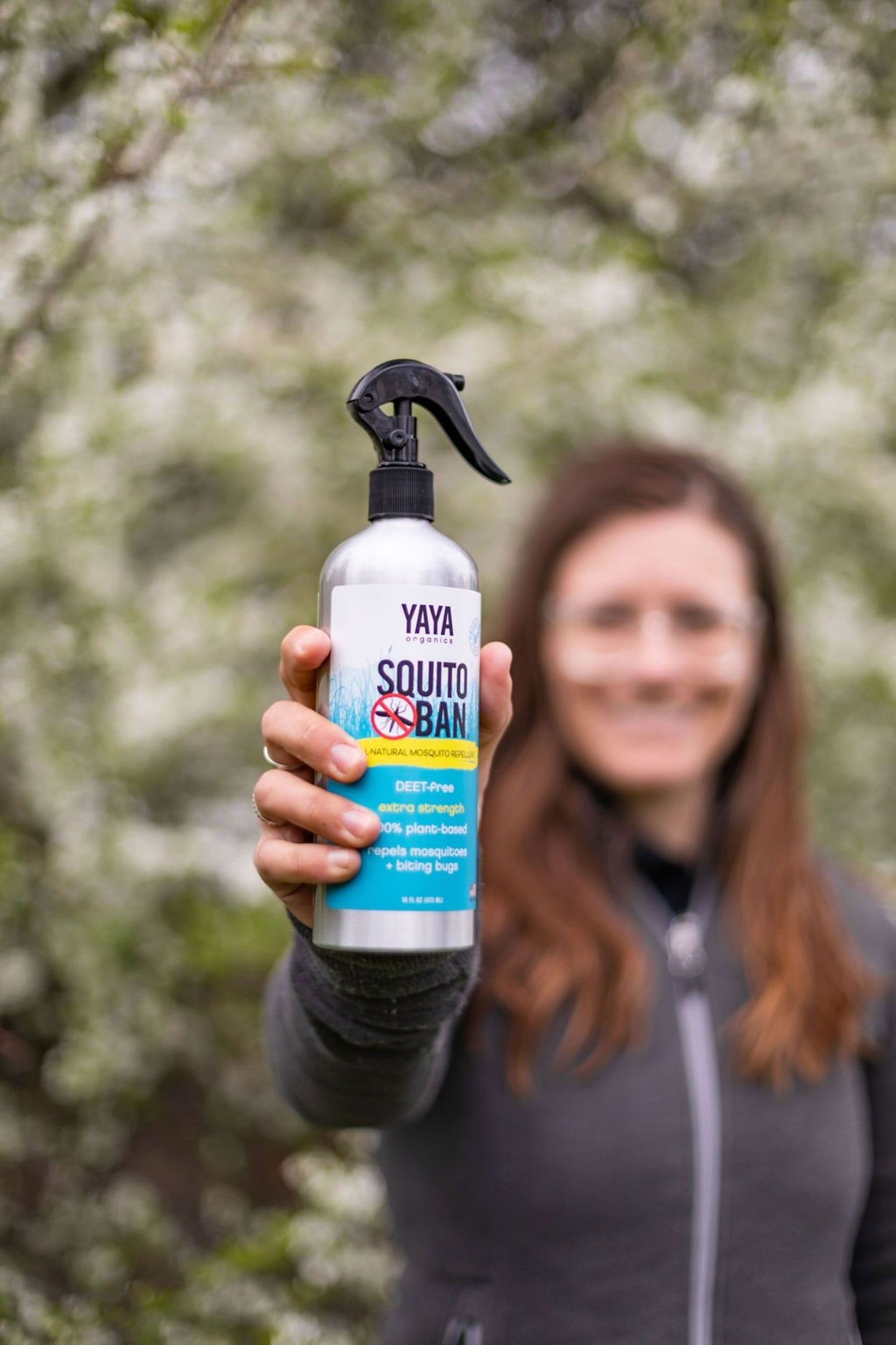 SQUITO BAN All-Natural Mosquito Repellent 16 oz
