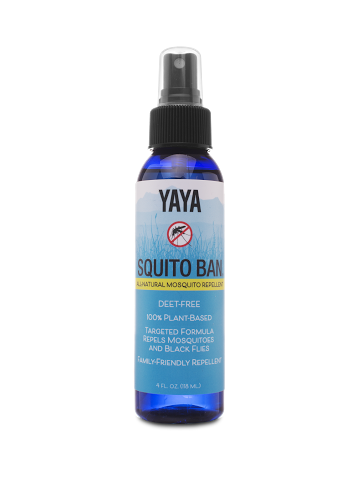 SQUITO BAN All-Natural Mosquito Repellent 4 oz