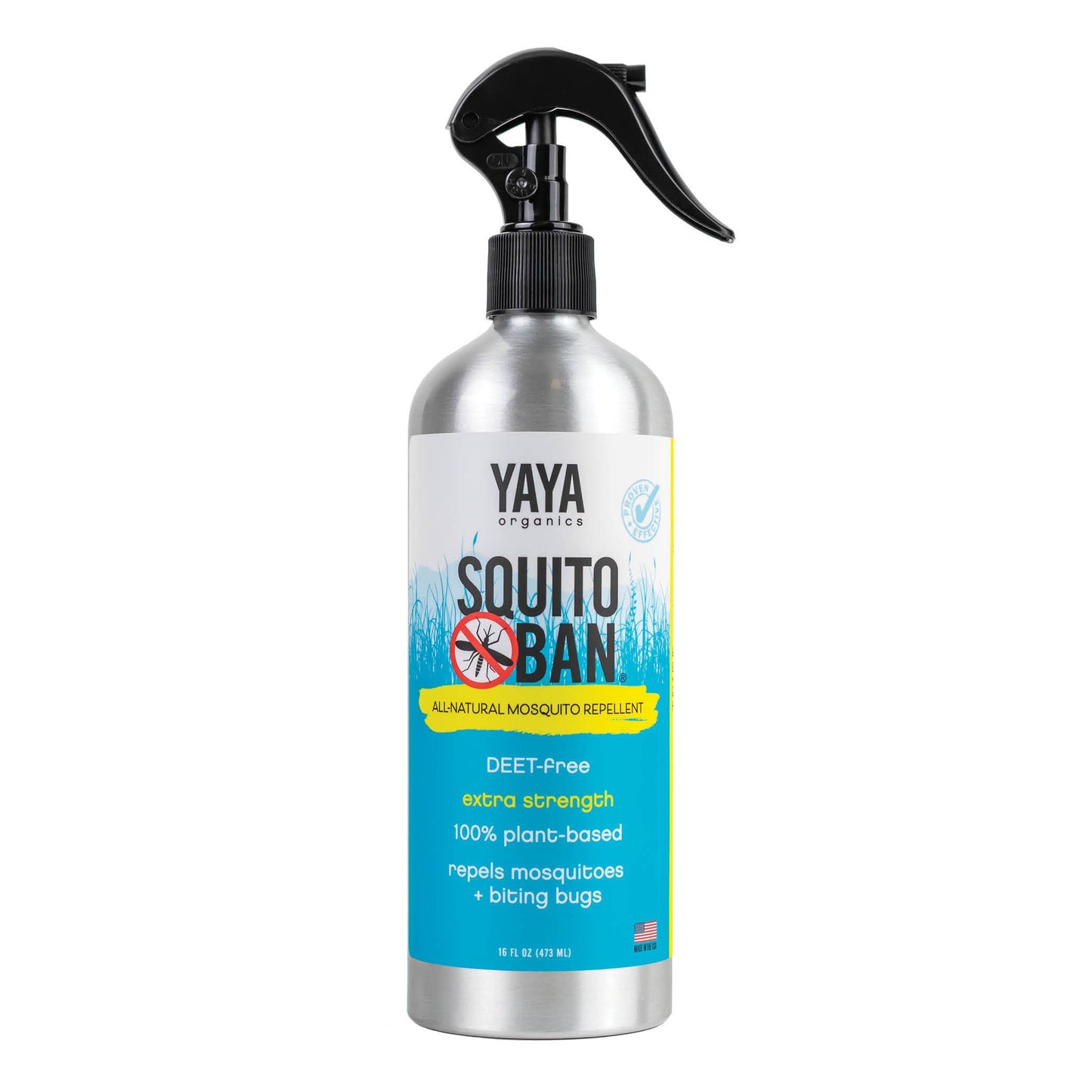 SQUITO BAN All-Natural Mosquito Repellent 16 oz